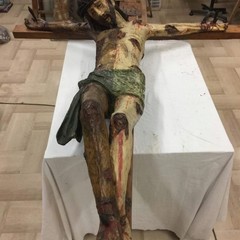 Foto durante il restauro