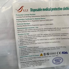 materiale sanitario giunto dalla Cina
