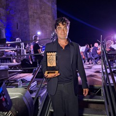 Consegna il premio "Stupor Mundi " all'attore Riccardo Scamarcio