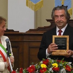 Conferimento della cittadinanza onoraria al direttore d'orchestra Riccardo Muti