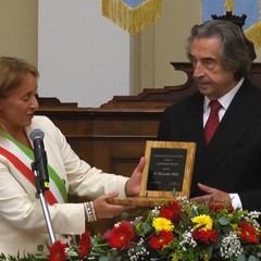 Conferimento della cittadinanza onoraria al direttore d'orchestra Riccardo Muti