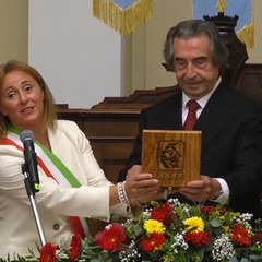 Conferimento della cittadinanza onoraria al direttore d'orchestra Riccardo Muti