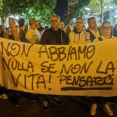 "Andria per la salute": il sit in viale crispi ad Andria