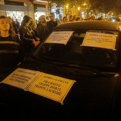 "Andria per la salute": il sit in viale crispi ad Andria