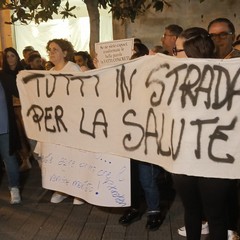 "Andria per la salute": il sit in viale crispi ad Andria