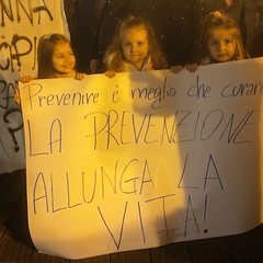 "Andria per la salute": il sit in viale crispi ad Andria