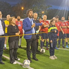 Inaugurazione nuovo campo di calcio della Chiesa Cuore Immacolato di Maria di Andria