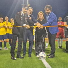 Inaugurazione nuovo campo di calcio della Chiesa Cuore Immacolato di Maria di Andria