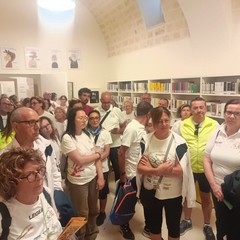 Gli Amici Del Cammino Barletta alla Biblioteca Diocesana