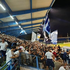Tifoseria presente alla presentazione della Fidelis Andria