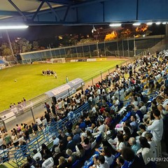 Tifoseria presente alla presentazione della Fidelis Andria