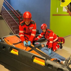 Simulazione di evacuazione al Jannuzzi-Di Donna