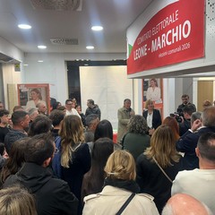 Inaugurazione comitato elettorale di Leone e Marchio in via  Regina Margherita n. 123 Andria