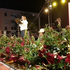 Giovanna Bruno: presentazione del  suo programma elettorale in Largo Torneo - Andria