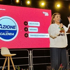 Giovanna Bruno: presentazione del  suo programma elettorale in Largo Torneo - Andria