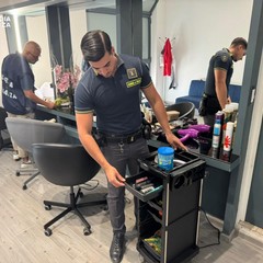 Guardia di finanza, sequestro salone estetico