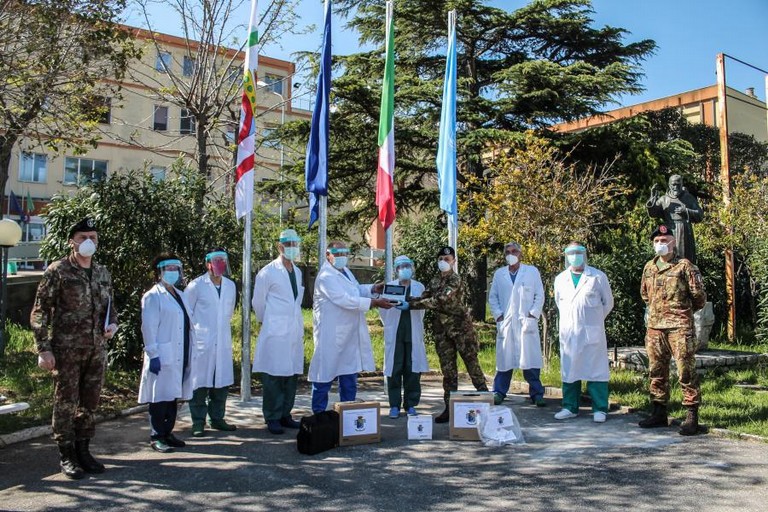 Donazione ventilatore polmonare