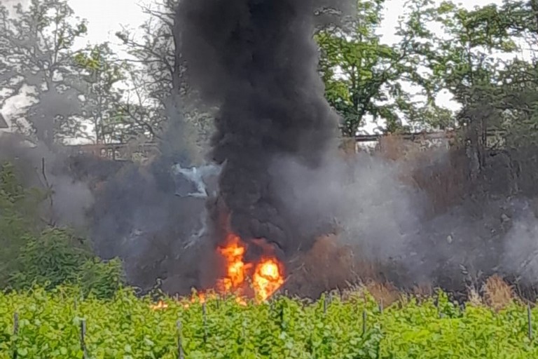 Incendi di rifiuti e plastica nella zona Montefaraone SS. Salvatore