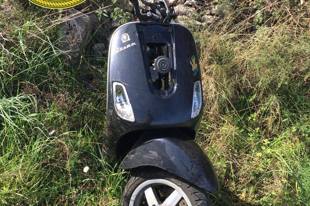 Motore scoperto sulla Murgia