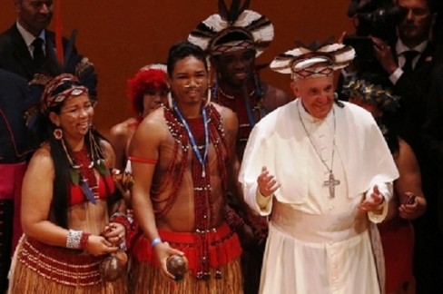 Papa Francesco al Sinodo dell'Amazzonia