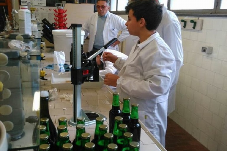 Birra prodotta dall'Istituto Agrario di Andria