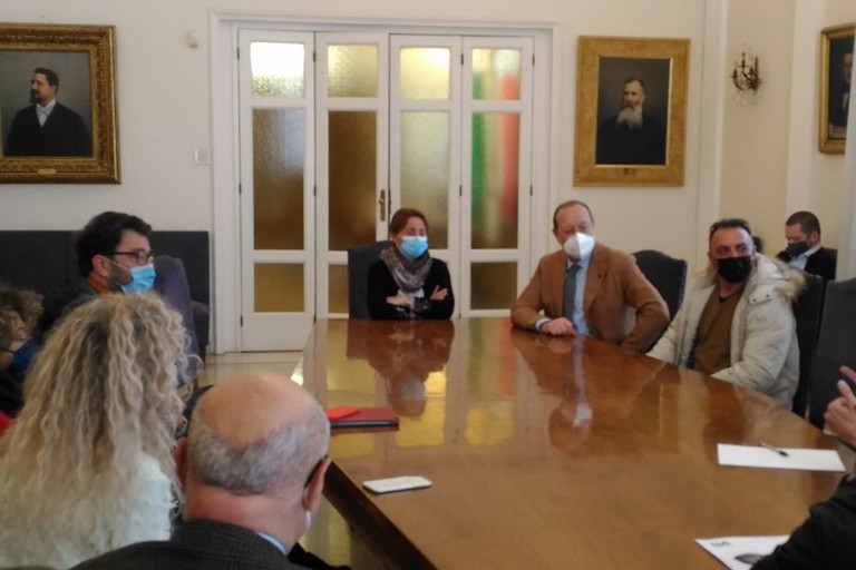 il Sindaco Bruno incontra il Presidente della ditta Sangalli