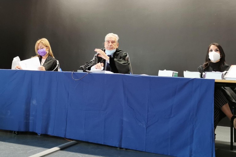 Processo strage ferroviaria: udienza oratorio Sant' Annibale di Francia