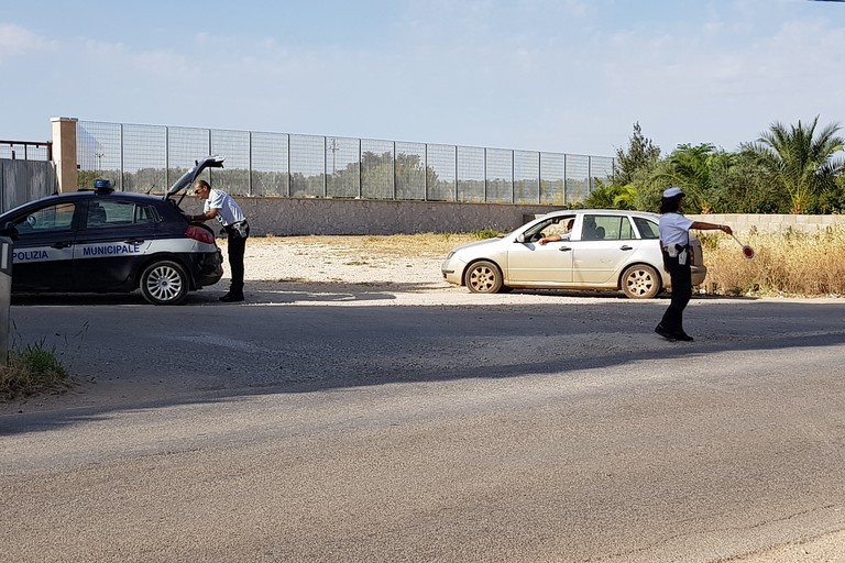controlli della Polizia Municipale