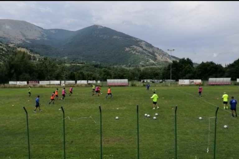 La Fidelis in ritiro ad Alfadena