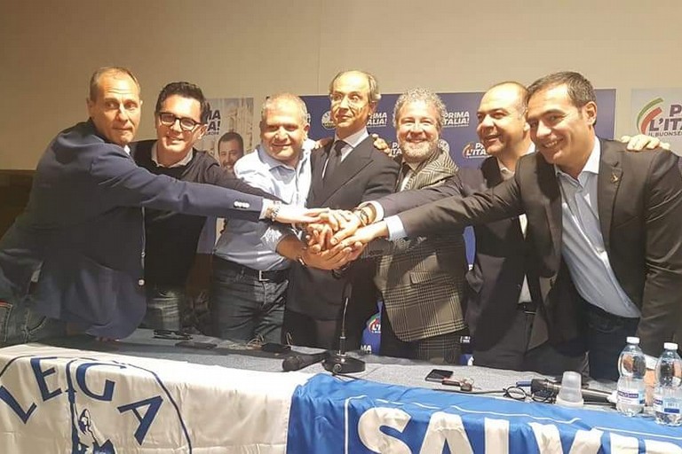 passaggio ufficiale di Nicola Giorgino con la Lega di Matteo Salvini