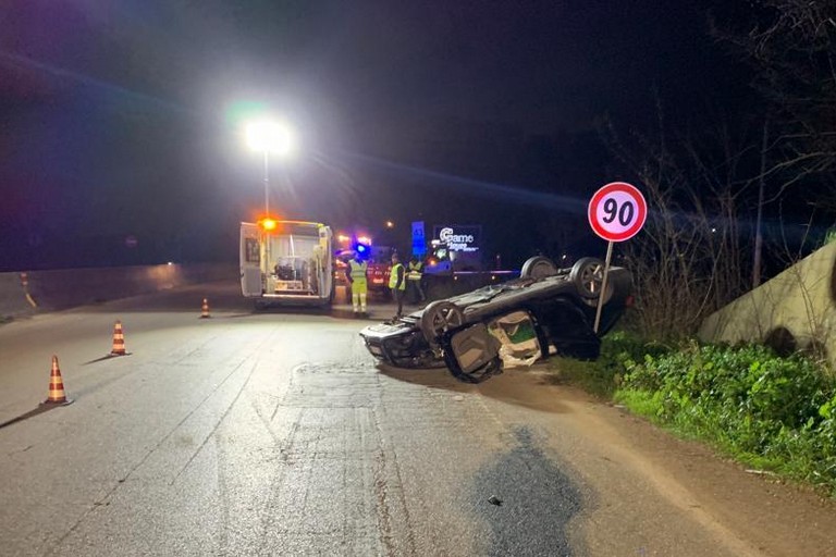 incidente stradale via Corato