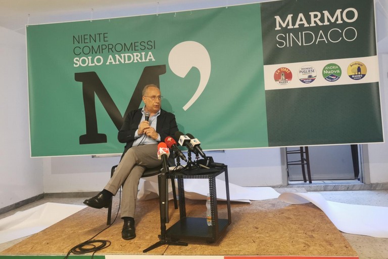 Marmo candidato sindaco di quattro civiche