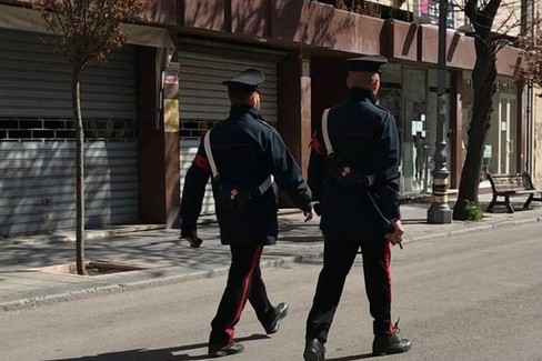 Carabinieri appiedati