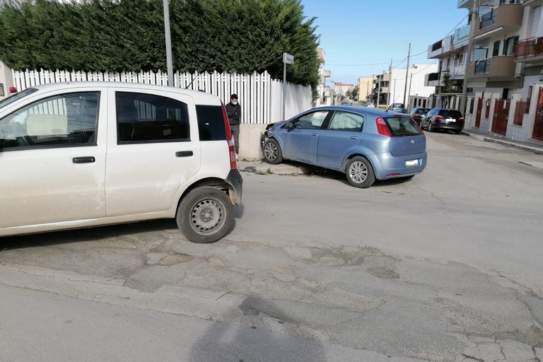 incidente in via Massari ad Andria