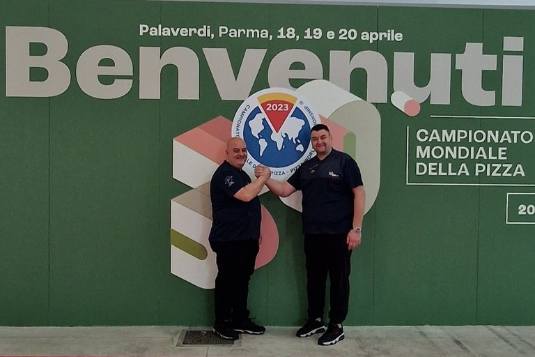 Gigi Vurchio e Angelo d’Addato al Campionato Mondiale di Pizza