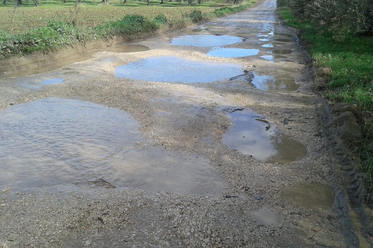 disastrosa la gestione delle strade provinciali e comunali