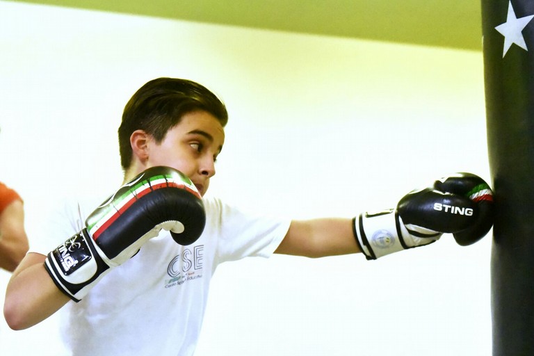 Giuseppe Lambo, pugile del Team Sgaramella