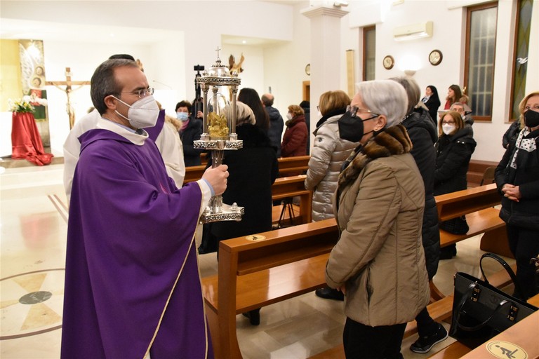 La Sacra Spina accolta a Canosa di Puglia