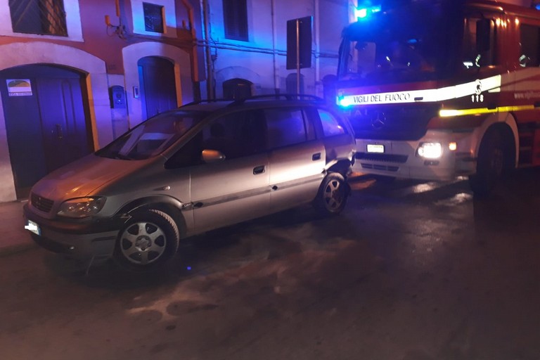 incidente stradale in via Porta Nuova