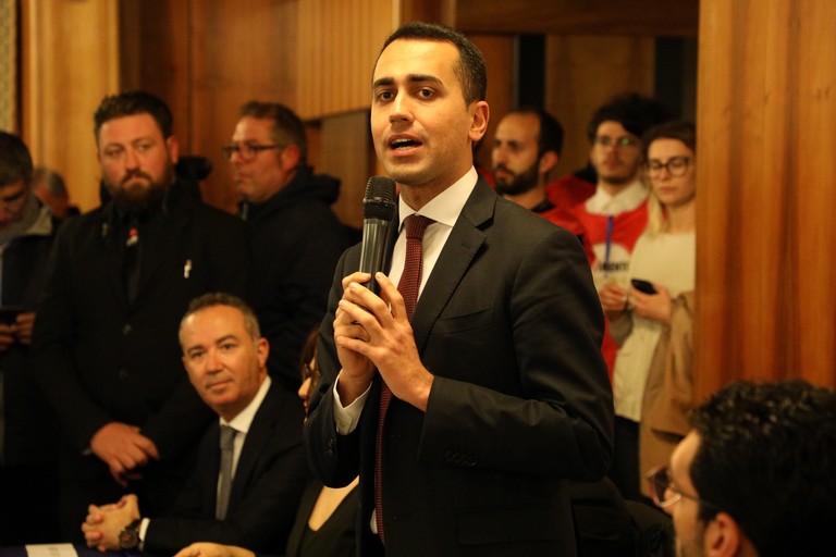 Luigi Di Maio ad Andria