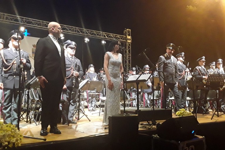Esibizione della Banda musicale della Polizia di Stato