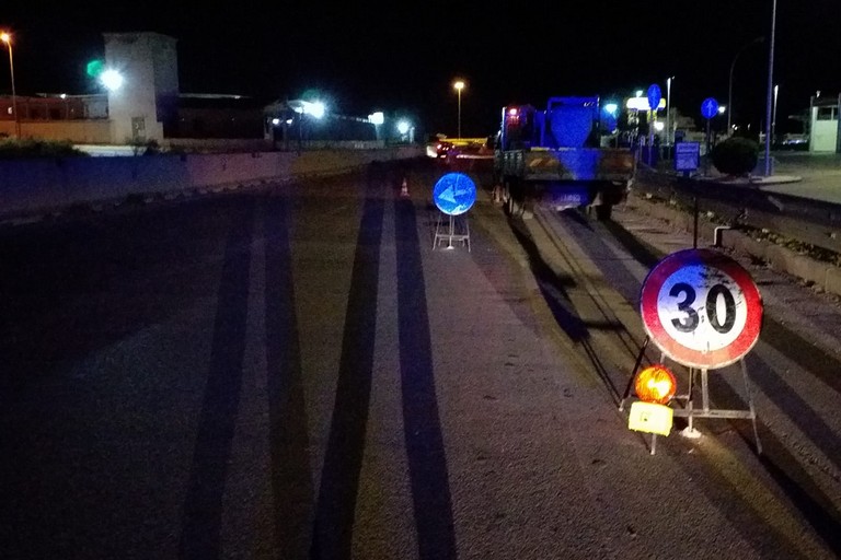 strada tangenziale tratto via Barletta con via Trani