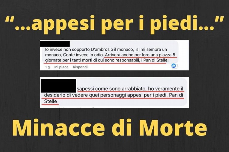 minacce all'on. D'Ambrosio