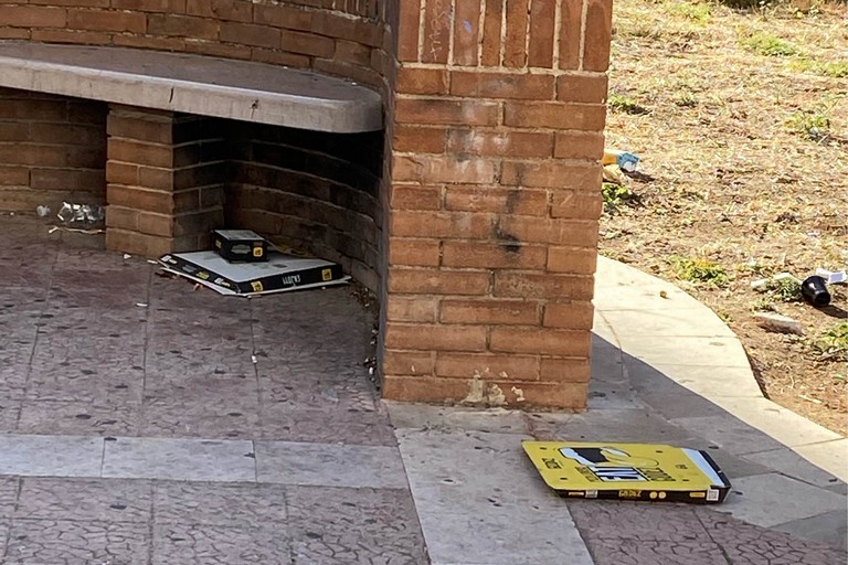 La situazione in via Asiago