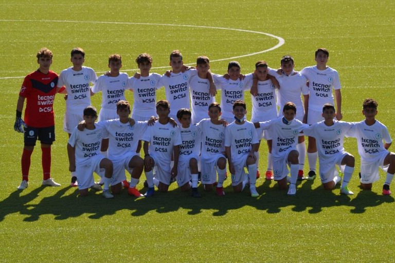 Gli Allievi biancazzurri. Foto Fidelis Andria