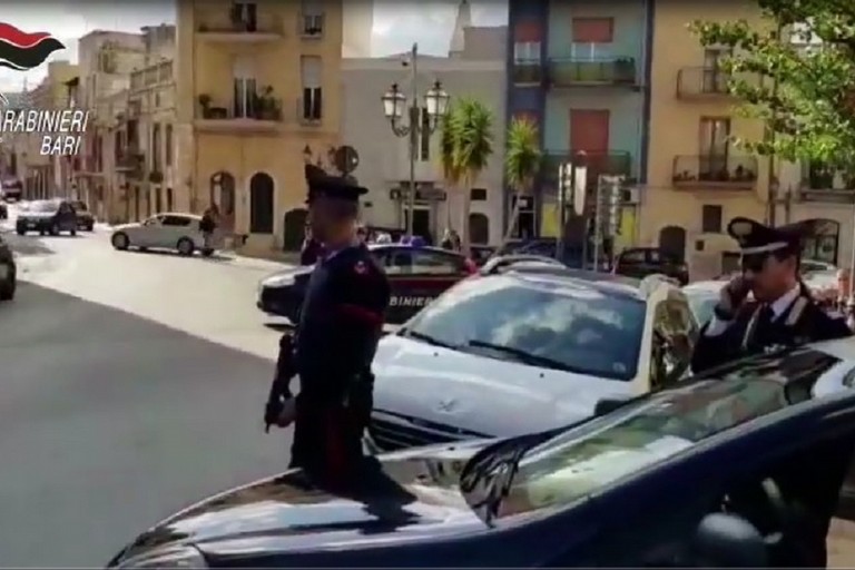 posto di controllo dei carabinieri