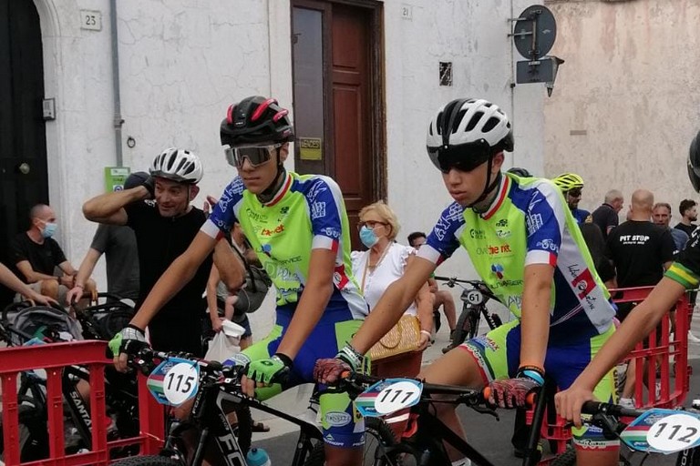 Simone Massaro e Antonio Regano dell’Andria Bike