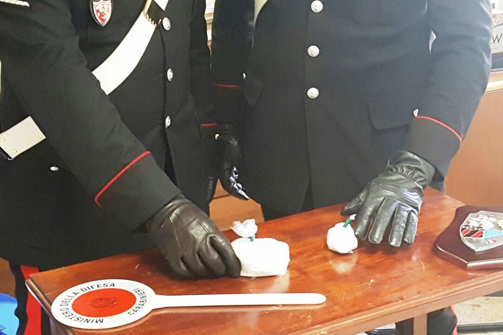 cocaina carabinieri andria