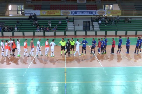 Florigel Andria contro Neapolis Futsal Club