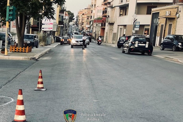 incidente avvenuto in Via don Riccardo Lotti, angolo viale Ausonia